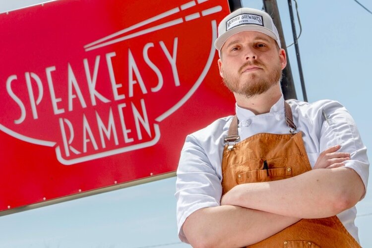 Clayton Horrighs took a chance on opening Speakeasy Ramen in Springfield, and it's a chance he's thankful he took.