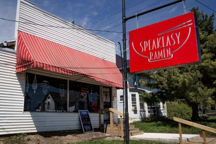 Speakeasy Ramen is out of the way, as far as most Springfield restaurants go, but they've drawn a devoted following of patrons from near and far. 