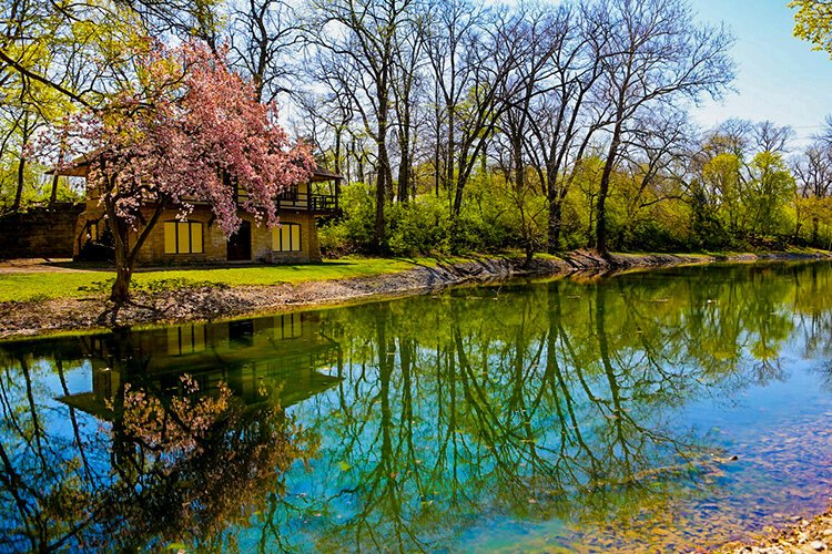 Snyder Park is where Hatfield likes to get his steps in after a day full of meetings.