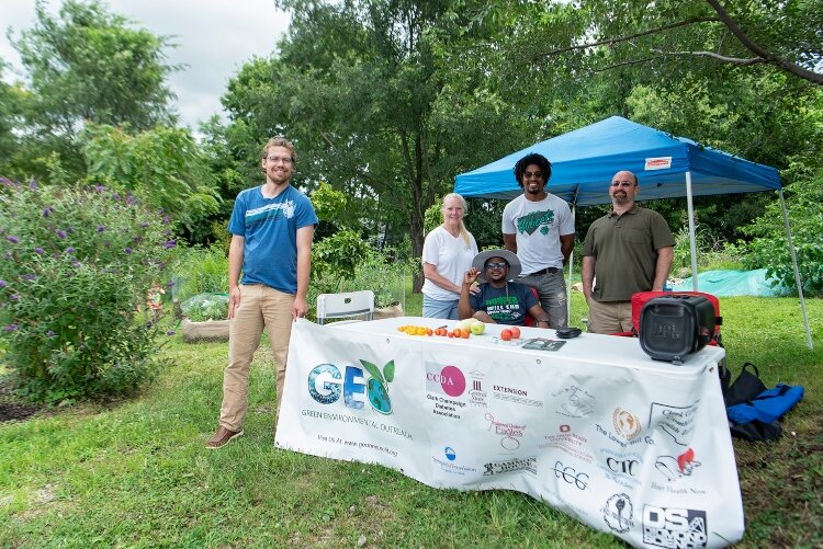 Green Environmental Outreach during South Side in Bloom 2023.