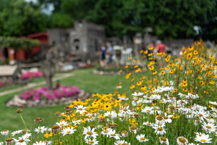 Hartman Rock Garden during South Side in Bloom 2023.