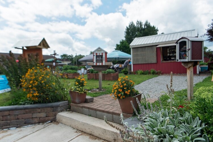 Springfield Promise Neighborhood Visioning Garden during South Side in Bloom 2023.