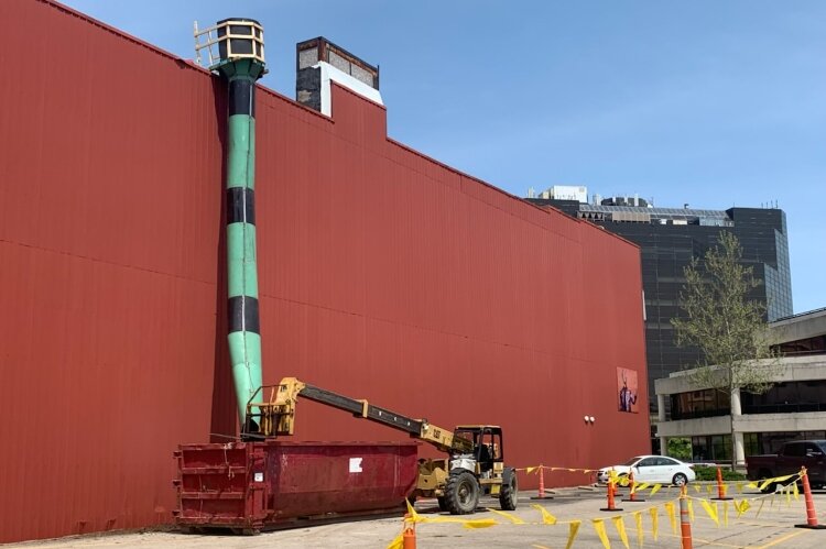 Updates have already started on The State Theater, including a new roof.