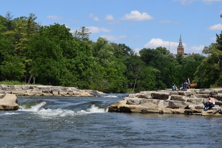 Whether enjoying a walk or going fishing, Snyder Park is one of the many parks withing Clark County people can explore.