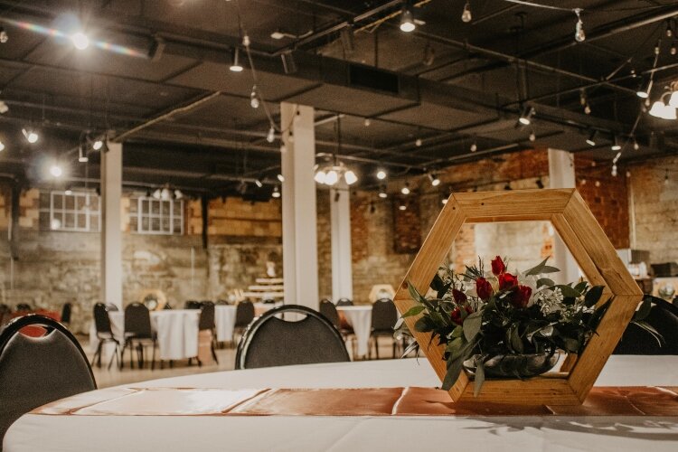 The Wren Room in The Bushnell Event Center is one option for a Downtown Springfield wedding reception.