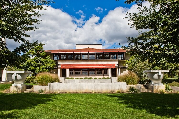 An architectural gem: Frank Lloyd Wright's Westcott House in Springfield, Ohio