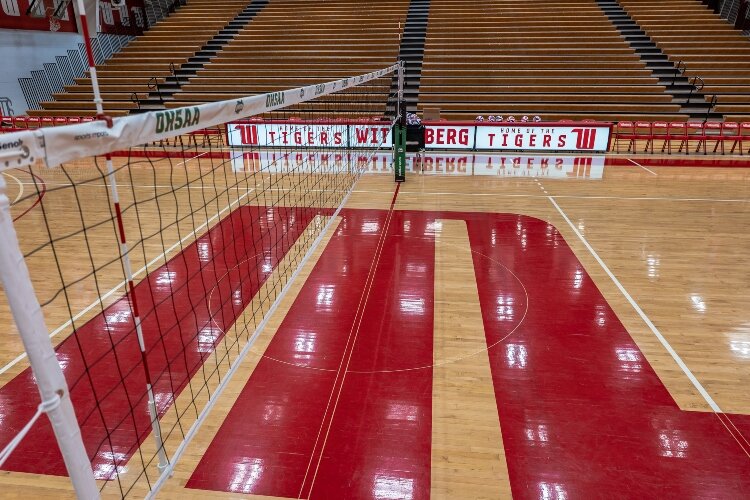 Wittenberg University served as the host for the state boys volleyball tournament.